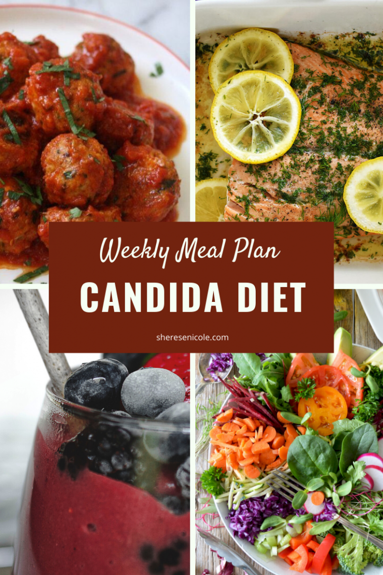 candida diet meal plan