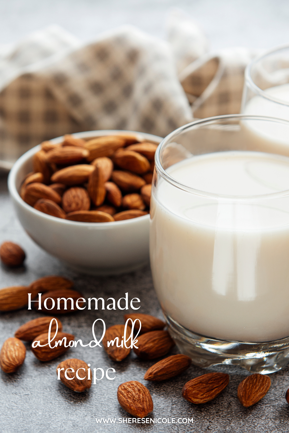 homemade almond milk recipe